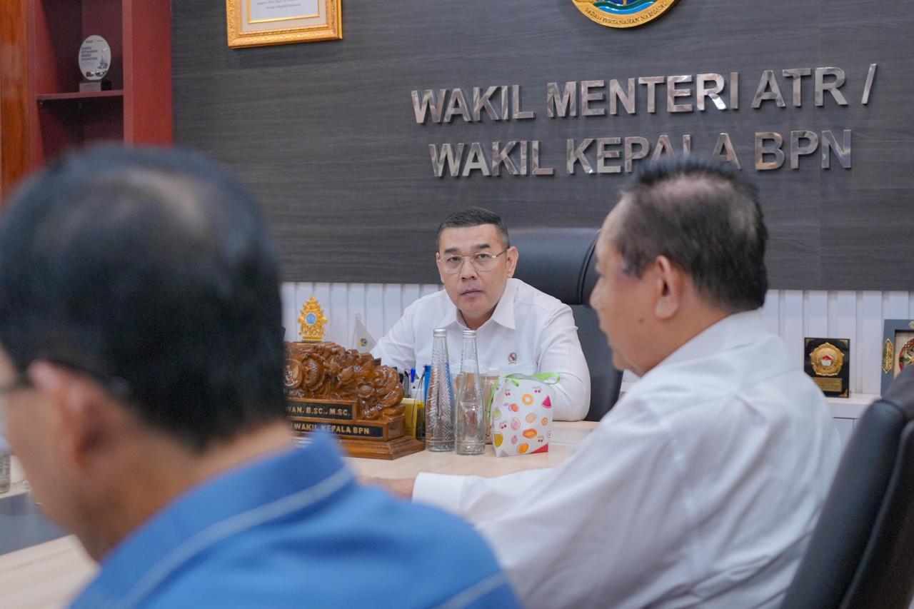  Wamen ATR/BPN Tegaskan Komitmen Percepatan PSN dlm Sertifikasi Lahan Eks HGU Tolongio Gorontalo