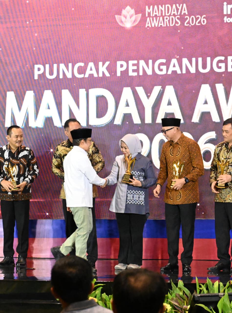  Gorontalo Jadi Provinsi Terbaik Pengentasan Kemiskinan pada Mandaya Award 2026