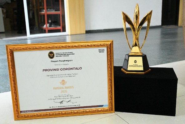  Kakanwil DJPb Sampaikan Selamat Gorontalo Provinsi Terbaik Pengentasan Kemiskinan